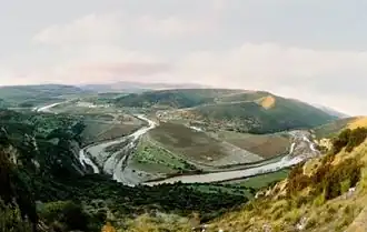 Oued Seybouse au sud d'Annaba dans la wilaya de Guelma.