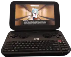 Un visual novel tournant sur GPD Win 1