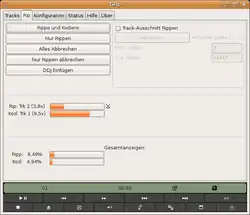 Description de l'image GRIP v331.german version.ripping a copy protection free music cd to ogg.png.