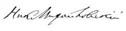 signature de Nikolaï Mikhaïlovski