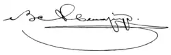 signature de Vassili Avenarius