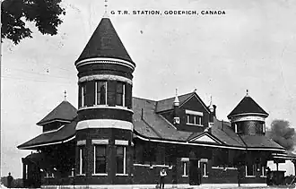 Image illustrative de l’article Gare de Goderich (Grand Tronc)