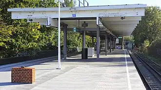 Vue de la station Gaasperplas