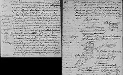 Acte de sépulture de Gabriel Elzéard Taschereau. 20 septembre 1809. Paroisse Sainte-Marie-de-Beauce de la ville de Sainte-Marie.