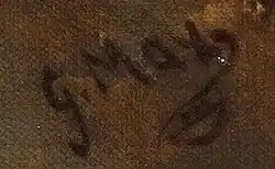 signature de Gabriel von Max