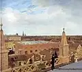 Vue depuis l'église de Friedrichswerder par Eduard Gärtner, 1868.