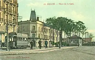 Place de la gare.