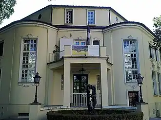 Le bâtiment de la Galerie des beaux-arts - Donation et collection de Rajko Mamuzić