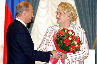 Galina Gorokhova en 2005.