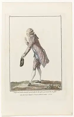 Fraque d'été de toile vermicelée, planche 113.