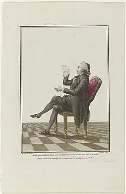 Abbé lisant et poète lisant (1778).