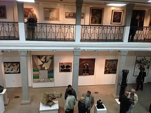 Exposition Collection de peinture de l'Académie serbe des sciences et des arts, printemps 2016.