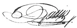 signature de Jean-Claude-Barthélemy Gallix
