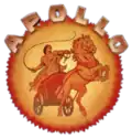 Logo de Games by Apollo de 1981 jusqu'en 1982.