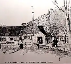 L'ancienne Église Saint-Jean de Stockholm