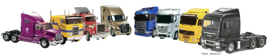 Gamme de camion tamiya