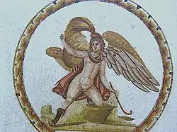 Zeus enlevant Ganymède.