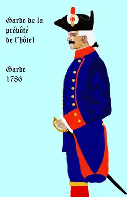 Garde de la prévôté (1786).