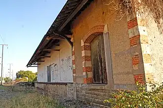 Ancienne halle à marchandises en 2009.