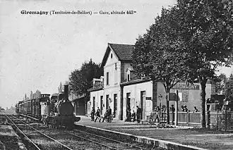 Image illustrative de l’article Gare de Giromagny