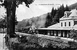 Gare de Plombières-les-Bains (Vosges).
