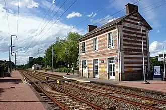 Intérieur de la gare.