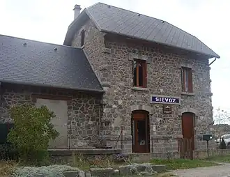 La gare de Siévoz, état actuel