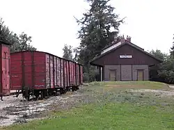 Wagons couverts à Pruniers (2011).