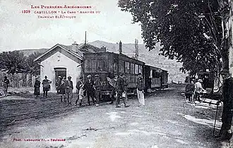 Gare de Castillon.