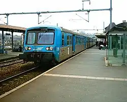 RIO 88 en livrée bleu Basse-Normandie.