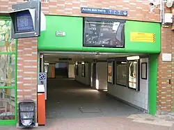 Accès du souterrain.