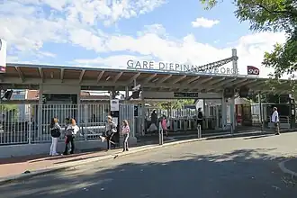 La gare d’Épinay-sur-Orge.