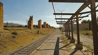 La gare d'Imama en 2023.