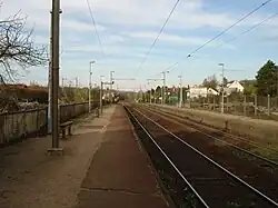 Vue vers Mantes-la-Jolie.