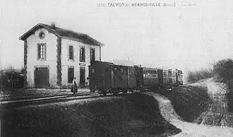 Gare CBR de Cauroy les Hermonville.