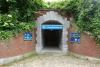 Accès au quai no&nbsp;2.