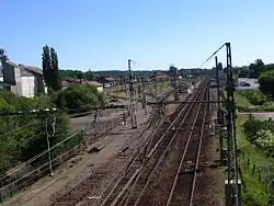 Vue de l'ensemble de la gare.