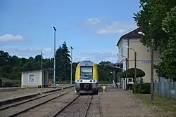 Vu du passage à niveau