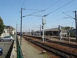 Vue générale de la gare.