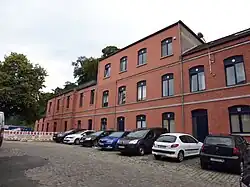 Aile à deux étages, la plus récente.