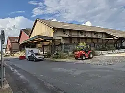 Gare de La Rapée supérieure. Vue prise depuis la liaison provisoire entre le boulevard Poniatowski et la station de métro Cour Saint-Émilion.