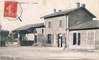 La gare de Ménerville.