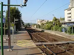 Vue vers Mantes-la-Jolie.