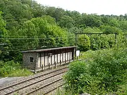 Bâtiment moderne utilisé par Infrabel.