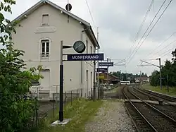 Vue direction Mouchard/Lons le Saulnier.