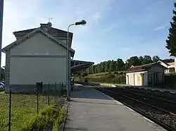 Vue direction Morez.