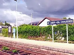 La halte en 2007, avant sa rénovation.