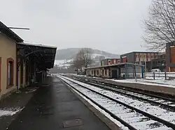 Intérieur de la gare.