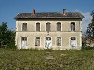 L'ancienne gare en 2011.