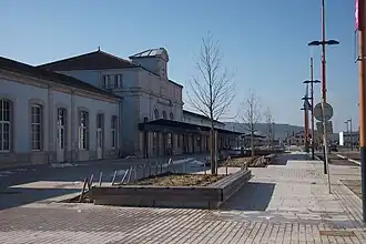 La gare SNCF de Vesoul